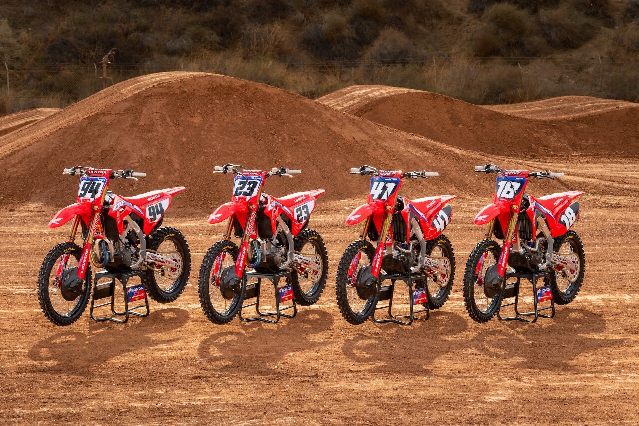 Team Honda HRC 2021 shootout